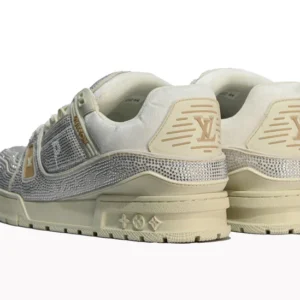 'lv trainer maxi' white