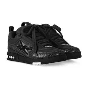 lv skate sneaker black